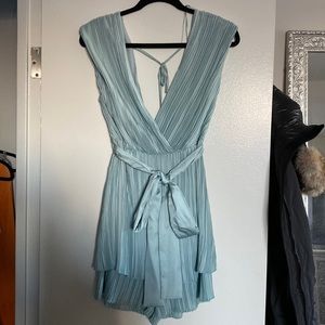 Teal Blue Zara Romper!